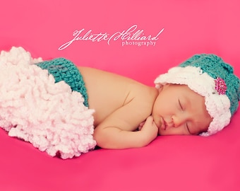 crochet tutu pattern - crochet hat pattern - baby outfit crochet patterns - baby girl crochet outfit - photo prop patterns - baby girl hats