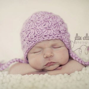 baby hat crochet pattern - crochet patterns- hat crochet pattern - baby girl hat pattern - photography prop pattern