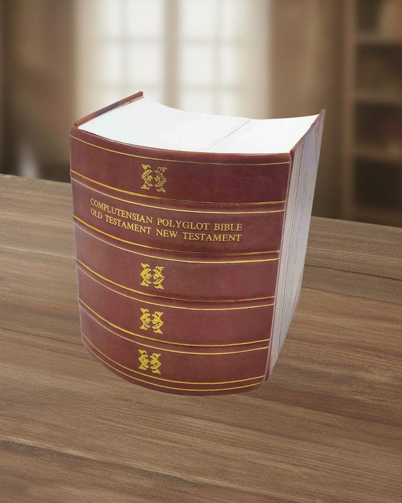 Complutensian Polyglot Bible Old Testament New Testament Volume (1-3 ...