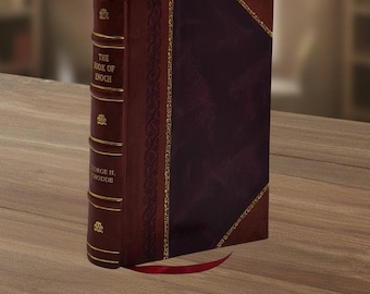 The Book of Enoch 1882 by George H. Schodde [Leather Crafted]