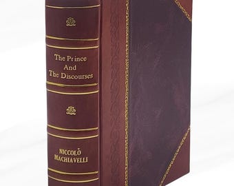 Le prince et les discours 1900 [Reliure cuir]