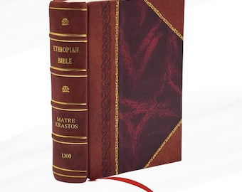Ethiopian Bible by Matre Krastos Leather Bound Edition