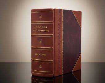 ヘンリー・R・ギブソン著『衡平法訴訟に関する論文』革装版