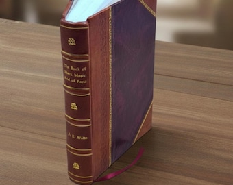 The Book Of Black Magic And Of Pacts by Arthur Edward Waite Leather Bound Edition