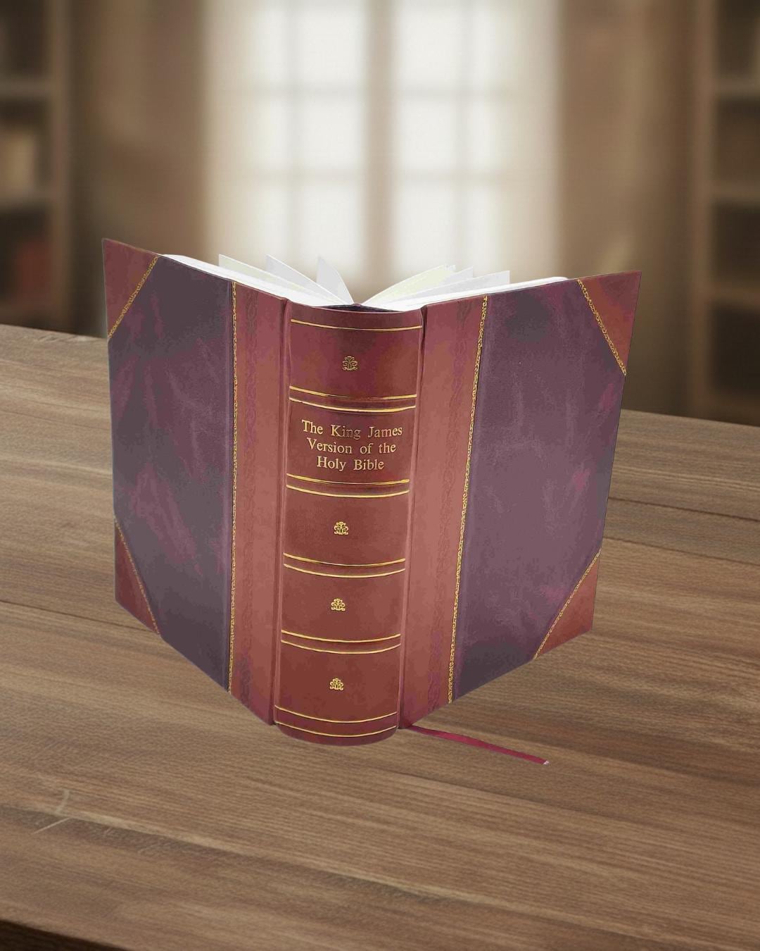The King James Version of the Holy Bible With Apocrypha 1611 [leather ...