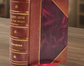 Moby Dick ; ou, La baleine. Sous la direction de Luther S. Mansfield et Howa [Reliure CUIR]