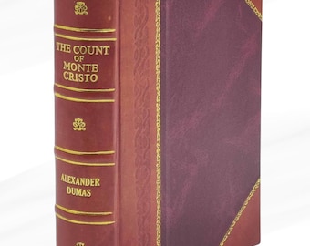 The Count Of Monte Cristo 1895 by Alexander Dumas Leather Bound Edition