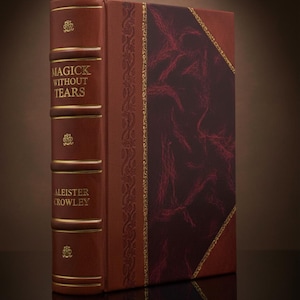 Magick Without Tears by Aleister Crowley Leather Bound Edition image 1