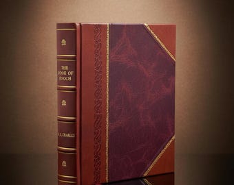 El libro de Enoc 1893 [Encuadernado en cuero]