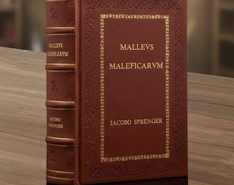 Malleus Maleficarum by Lacobo Sprenger Leather Bound Edition