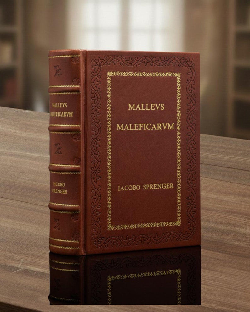 Malleus Maleficarum by Lacobo Sprenger Leather Bound Edition image 1