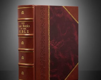 Los libros perdidos de la Biblia (edición encuadernada en cuero)