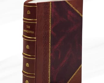 The Apocrypha von Bibel, Ot, Apocrypha Leather Bound Edition