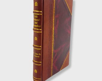 Brujería irlandesa y demonología de St. John D. Seymour (edición encuadernada en cuero)