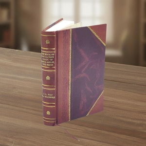 The Book of the Sacred Magic of Abramelin 1932 | Leather Bound Occult Grimoire 15th Century Magic Abraham the Mage image 1