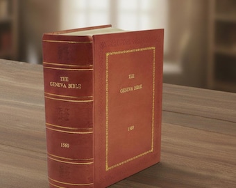 The Geneva Bible 1560 by God Leather Bound Edition