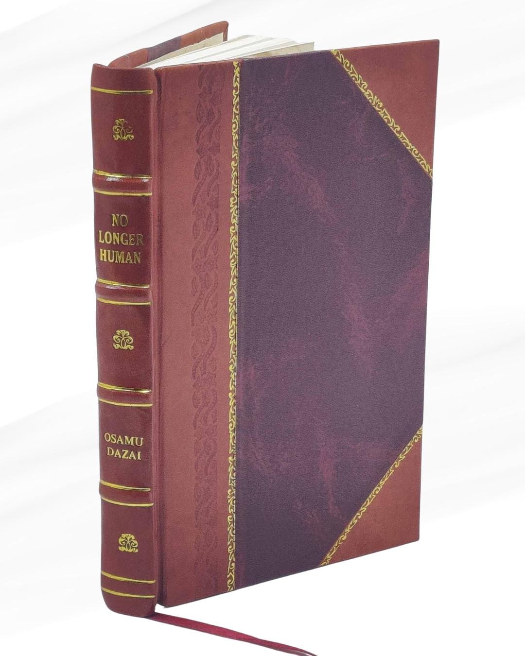 No Longer Human 1948 By Osamu Dazai Donald Keene tr leather Bound no-longer-human-1948-by-osamu-dazai-donald-keene-tr-leather-bound
