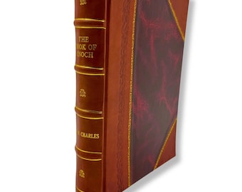 El libro de Enoc de R. H. Charles, edición encuadernada en cuero