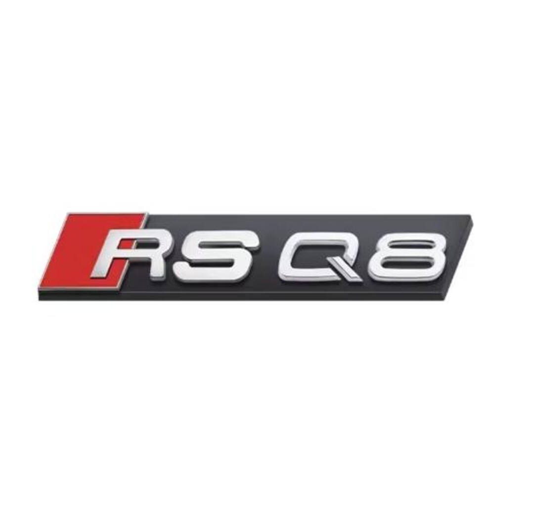 Auto Front Grille Badge RS Series Decorative Sticker Car Accessories ...