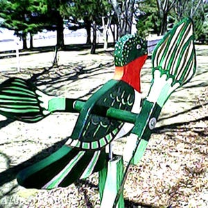 WHIRLIGIG HUMMINGBIRD
