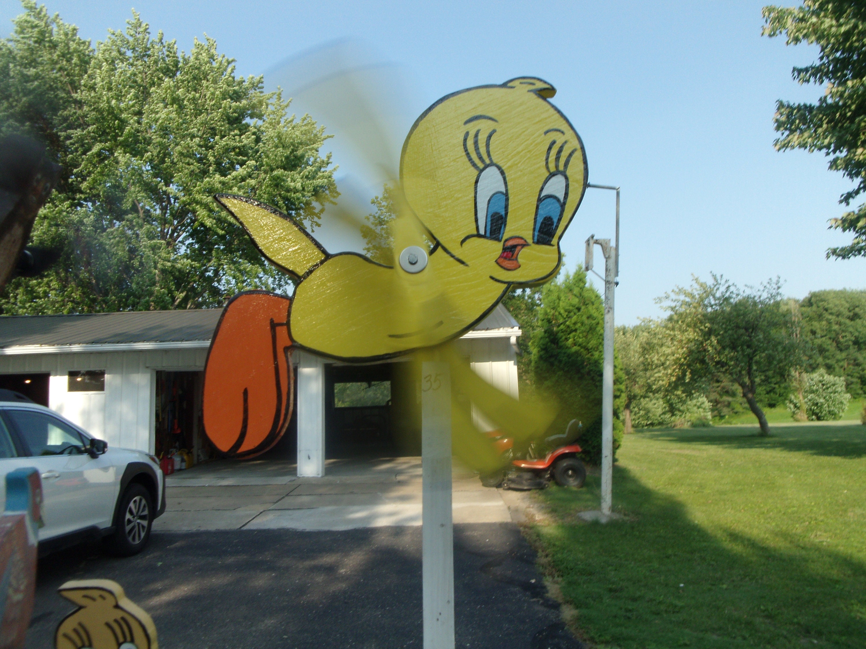トゥウィーティー　Tweety Bird ガーデニングオーナメント　置物 トゥウィーティー Tweety Bird ガーデニングオーナメント 置物