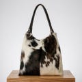 Cowhide Hobo Bag: Genuine Fur, Western Shoulder Tote Free Global Shipping product logo