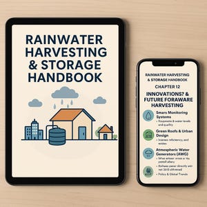 Rainwater Harvesting - Storage Handbook – A Complete Guide to Collecting, Storing & Using Rainwater (PDF)