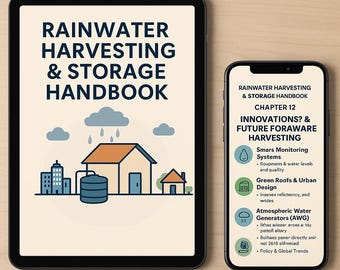 Rainwater Harvesting - Storage Handbook – A Complete Guide to Collecting, Storing & Using Rainwater (PDF)