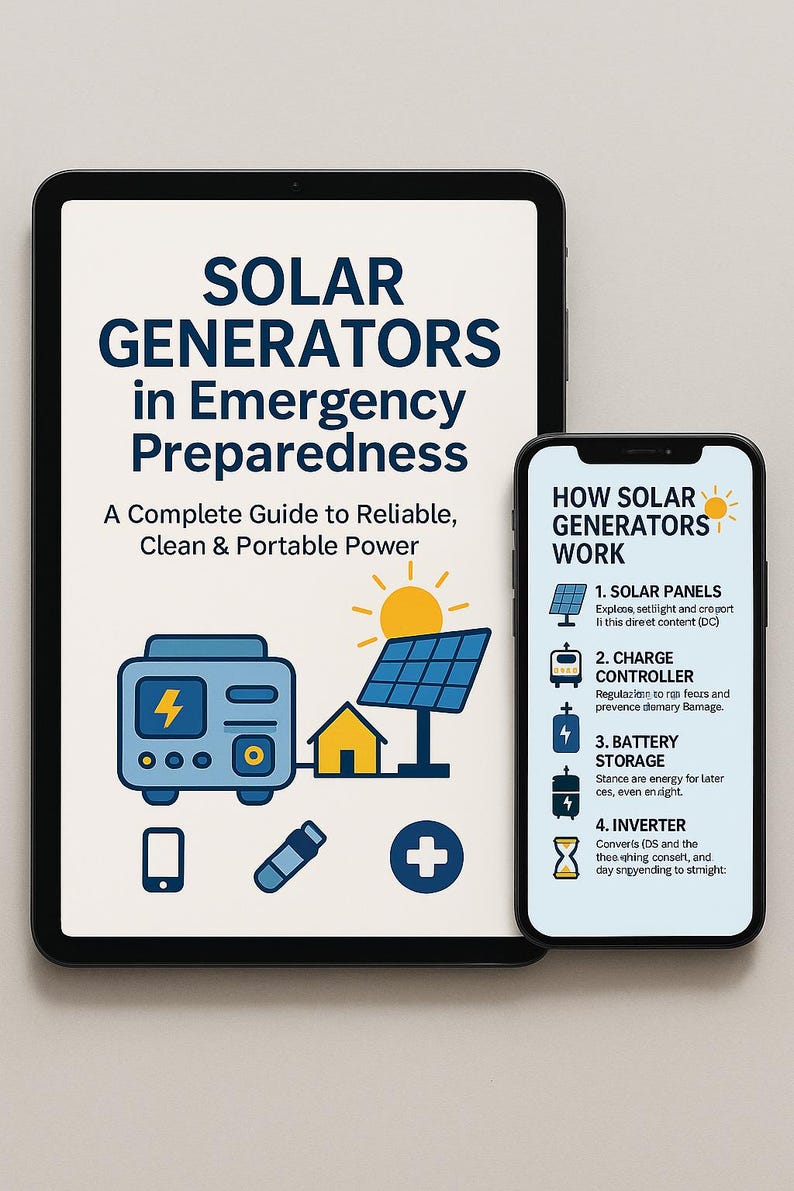Solar Generators in Emergency Preparedness – Complete Guide (A4 ...