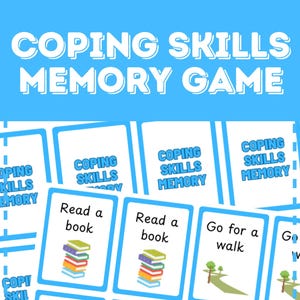 Coping Skills Memory Game