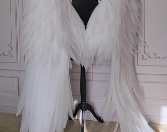 Ali d'angelo flessibili: design leggero ispirato agli uccelli / Ali modellabili personalizzate per servizi fotografici, matrimoni e cosplay
