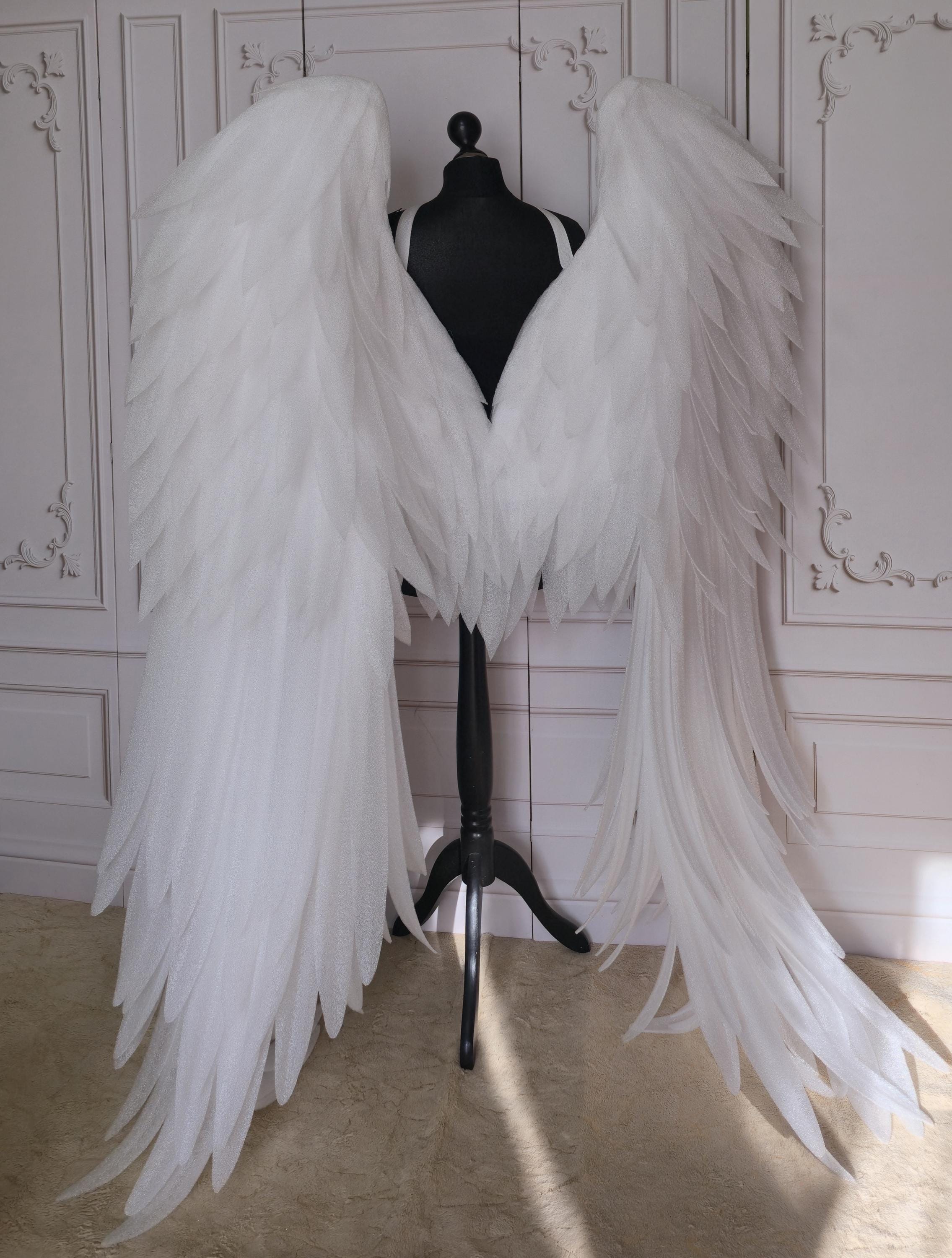 Ali Da Angelo Per Bambini GOTOTOP - Costume Cosplay Per Halloween E Festa (Colore Nero, Taglia Unica 33x54x68 Cm) - 2