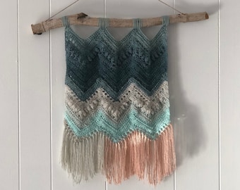 Coastal Crochet Wall Hanging