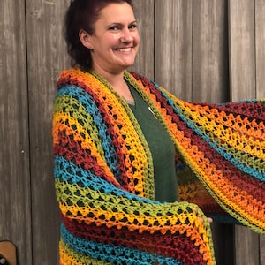 Handmade Crochet Shawl
