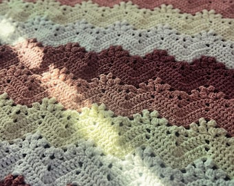 Crochet Gradient Baby Blanket