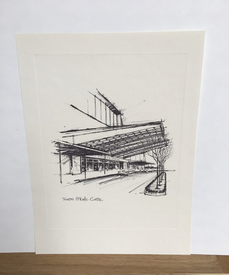 O/'Keefe Centre Toronto Vintage Print