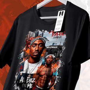 Tupac Graffiti T-Shirt Design: Urban Street Art PNG (Digital Download)