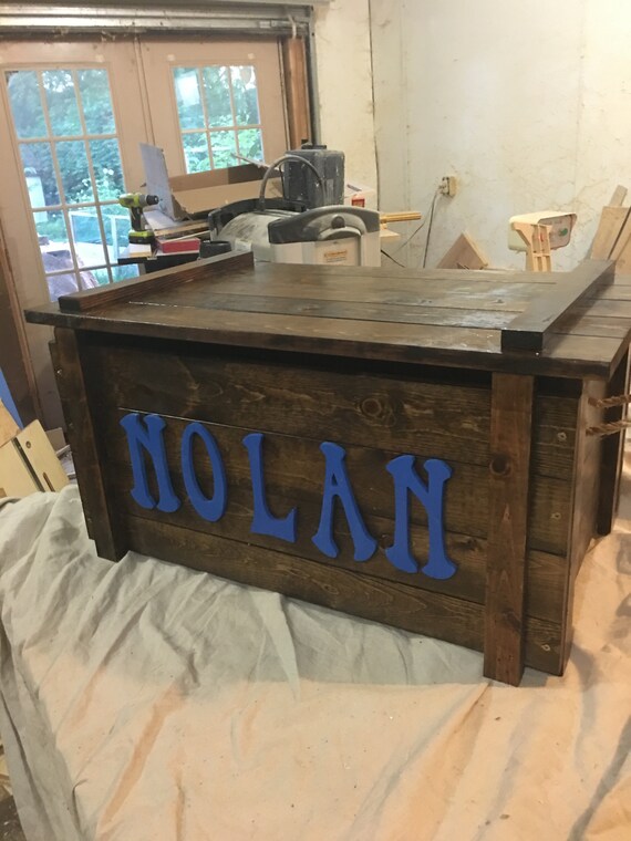 built in toy box