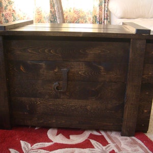 childrens wooden chest