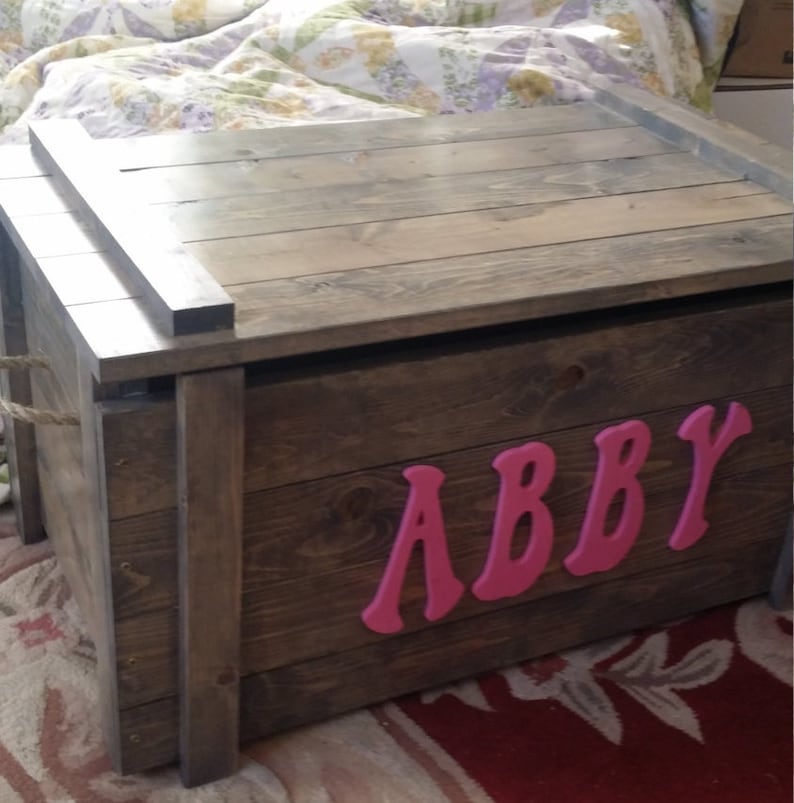 built in toy chest