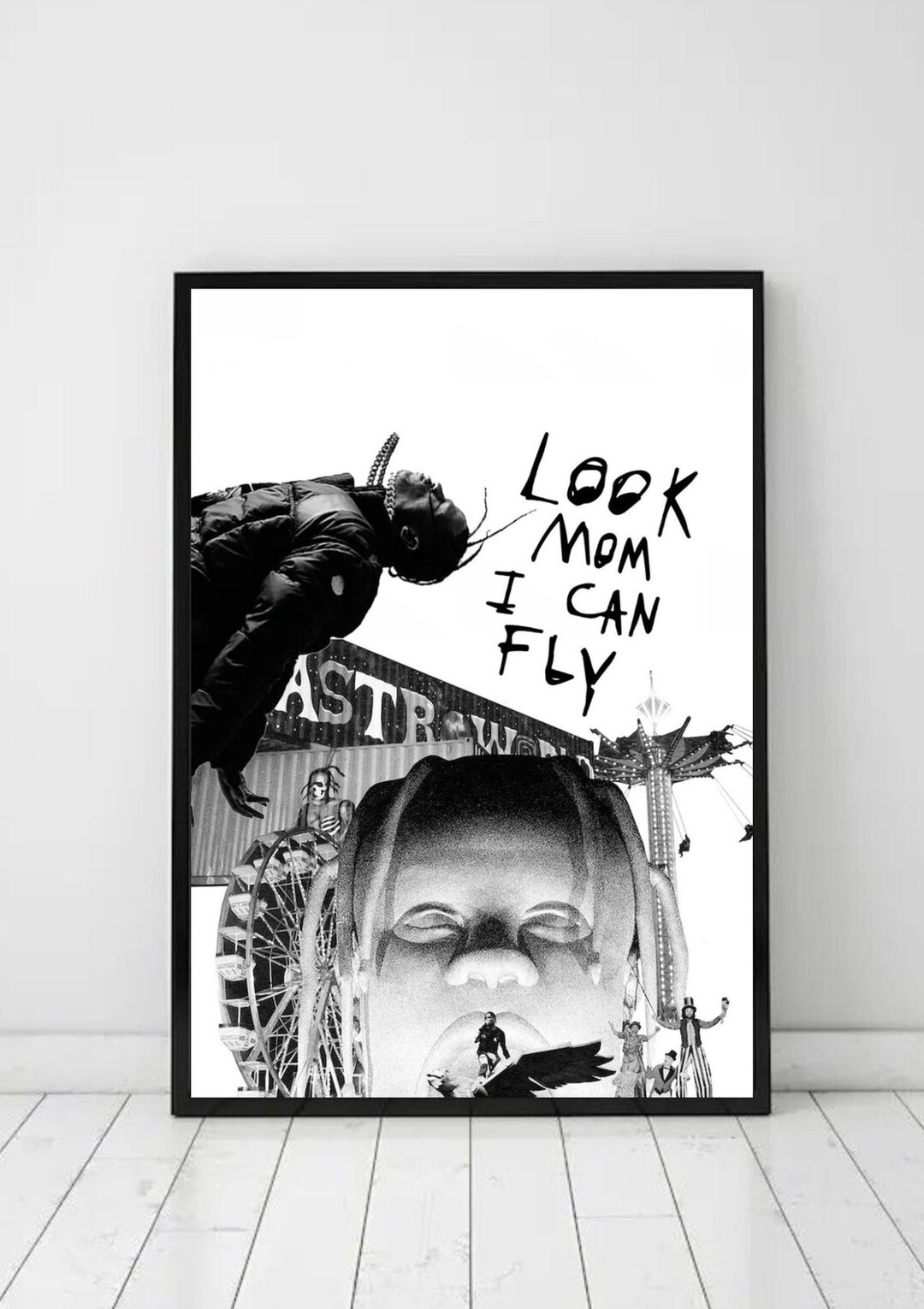 Poster Wall Frame Rapper Music Wall Art, Rapper Poster, Matte Vertical Posters, Home Decor Gift ...