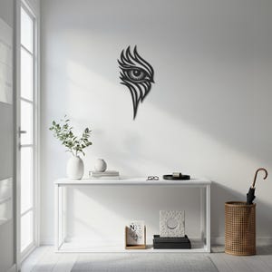 Bird Eye Metal Wall Art, Abstract Bird Wall Sculpture, Nature Inspired Wall Decor, Modern Bird Accent, Minimalist Art, Gift for Bird Lovers