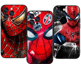 Avengers Spiderman Web Warrior Protective Phone Case ~ Fits iPhone, Samsung & More