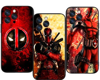 Deadpool Marvel Comic Legend Custom Protective Phone Case ~ Fits iPhone, Samsung & More