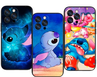 Disney Lilo and Stitch ~ Ohana Means Family Trendy Protective Phone Case ~ Fits iPhone, Samsung & More