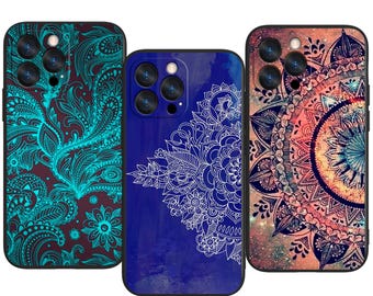 Mandala Chakra Yoga Vibes ~ Spiritual Flow and Inner Balance Trendy Protective Phone Case ~ Fits iPhone, Samsung & More