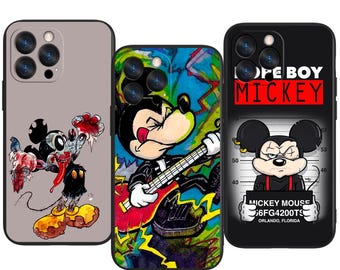 Together with Mickey Mouse and Friends ~ Wholesome Joy in Every Smile Trendy Protective Phone Case ~ Fits iPhone, Samsung & More