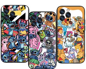 Little Toon Heroes Shine ~ Cute Courage with a Disney Heart Trendy Protective Phone Case ~ Fits iPhone, Samsung & More