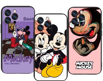 Magical Mickey Mouse Moments ~ Retro Charm and Playful Joy Trendy Protective Phone Case ~ Fits iPhone, Samsung & More