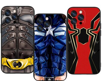 Avengers Hero Marvel Team Custom Protective Phone Case ~ Fits iPhone, Samsung & More